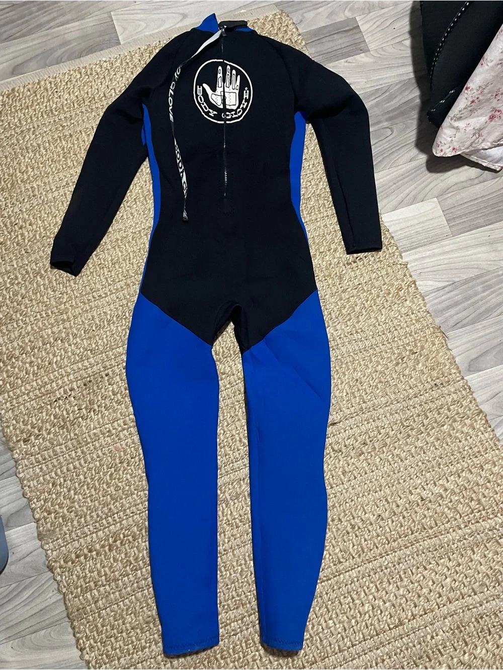 Body Glove 3/2mm Full Wetsuit | Men’s Medium | Blue & Black | Back Zip